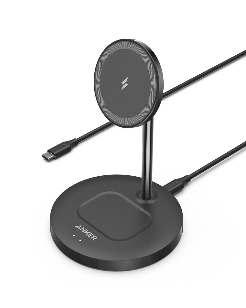 Anker Wireless, PowerWave 2-in-1 Magnetic Stand Lite with USB-C Cable